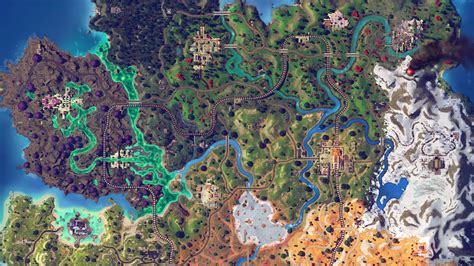 Fortnite Interactive Map